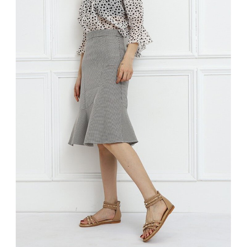 Flat Sandals Manufacturer - OEM/ODM Retro Ethnic Rivet Weaving Open Toe