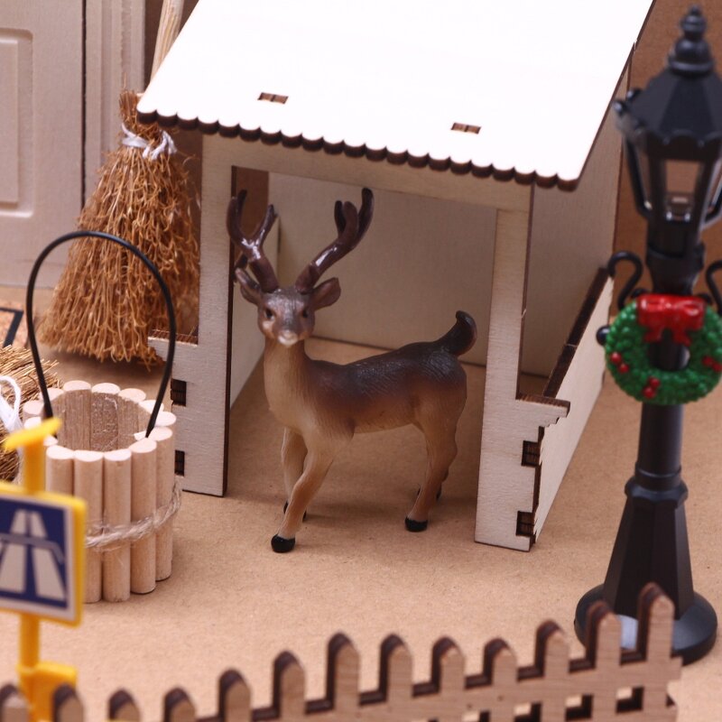 Elf Doll Accessories Manufacturer - OEM/ODM Miniature Christmas Gnome Scene Props