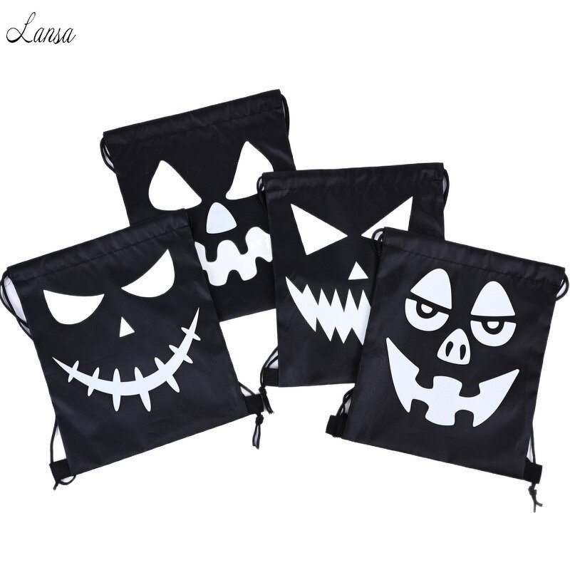 Drawstring Backpack Factory - OEM/ODM Halloween Luminous Night Light Gift Bag