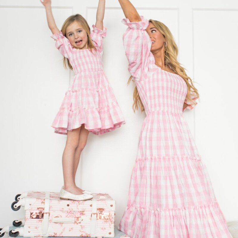 Princess Dresses Manufacturer - OEM/ODM Hot Selling Bubble Sleeve Ruffle Swing