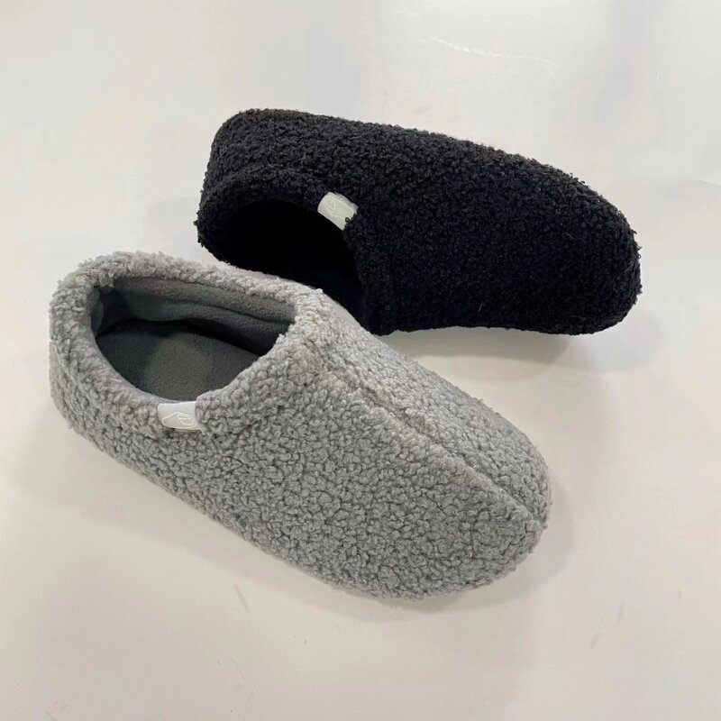 Slippers Factory - OEM/ODM Custom Logo Solid Cashmere Fur Ankle Wrap