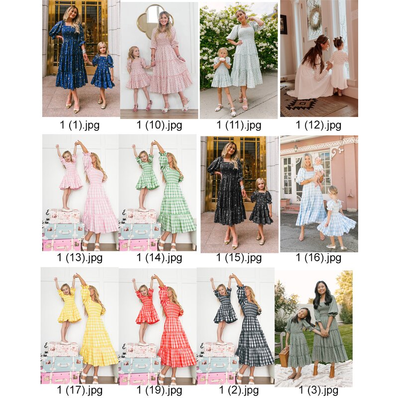 Princess Dresses Manufacturer - OEM/ODM Hot Selling Bubble Sleeve Ruffle Swing