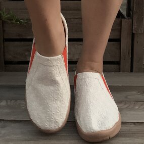 Loafers Factory - OEM/ODM Custom Logo High Quality Canvas Walking Shoes