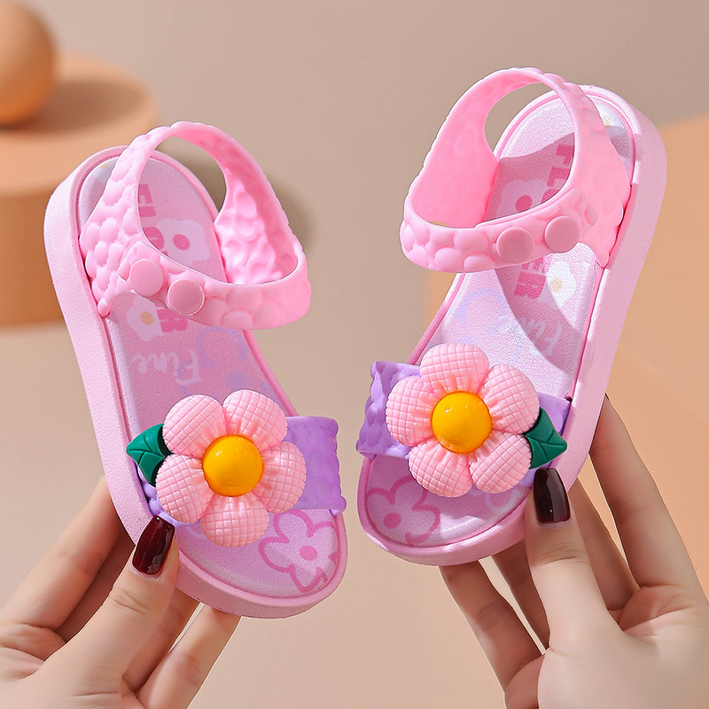 Jelly Sandals Factory - OEM/ODM Cute Princess Non-Slip Breathable Rainbow