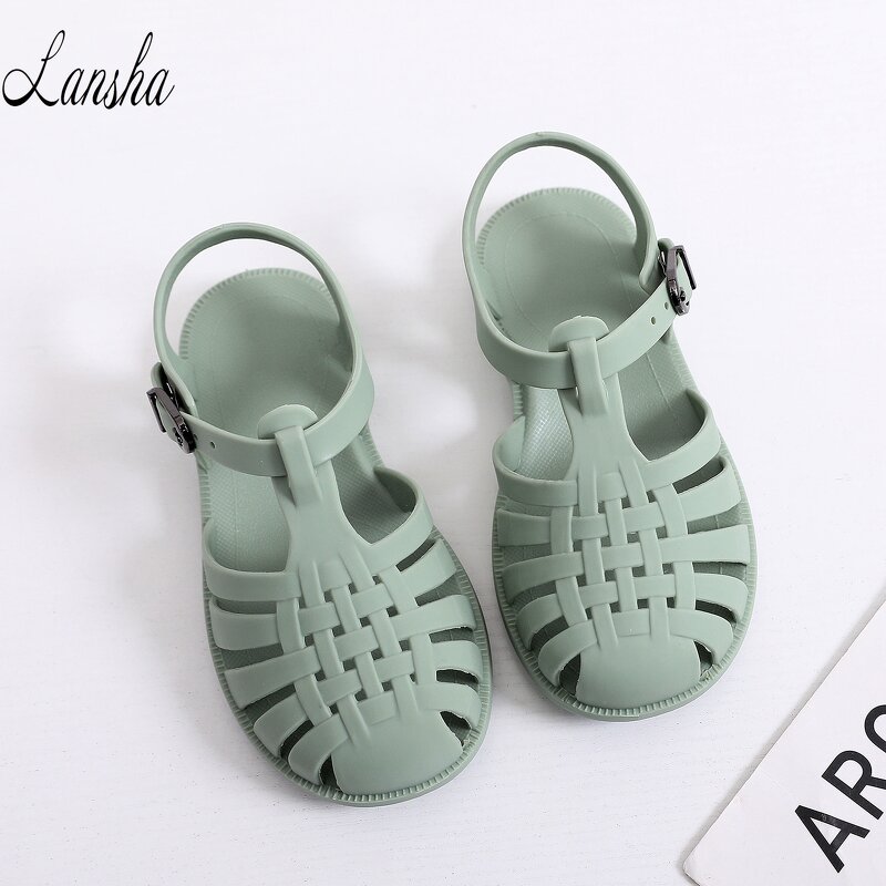 Roman Sandals Manufacturer - OEM/ODM Cheap Solid Jelly Closed Toe Soft Soled