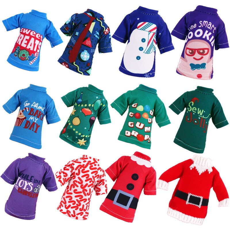 Doll Clothes Factory - OEM/ODM Fashion Christmas Elf Jumpsuit Pants Accessories