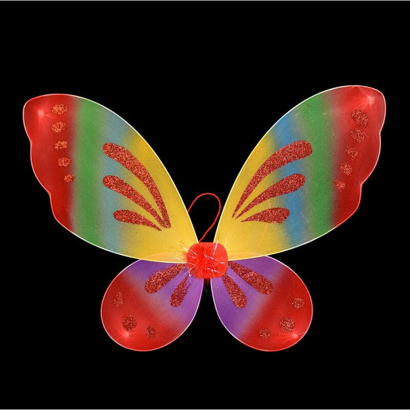 Angel Wings Manufacturer - OEM/ODM Beautiful LED Light Colorful Butterfly Wings