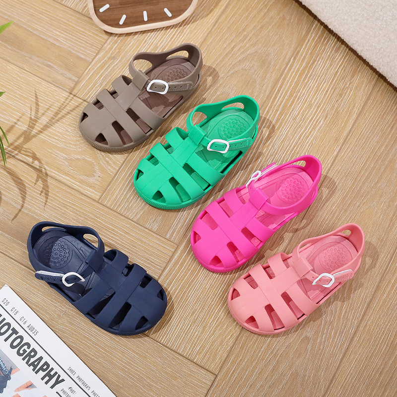 Roman Sandals Factory - OEM/ODM Waterproof Plastic Closed Toe Hollow Out