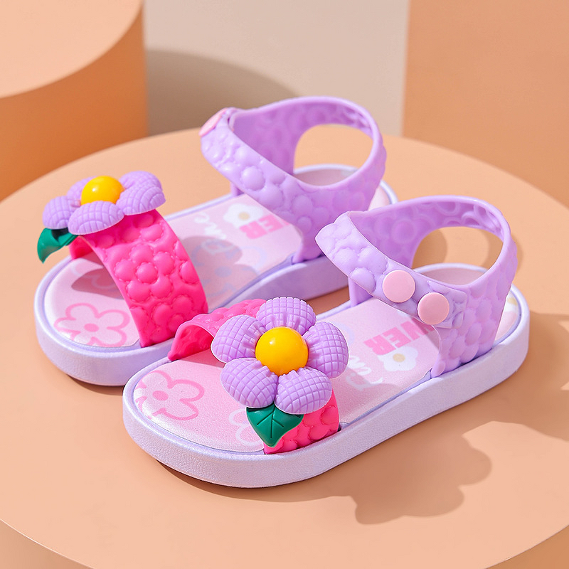 Jelly Sandals Factory - OEM/ODM Cute Princess Non-Slip Breathable Rainbow