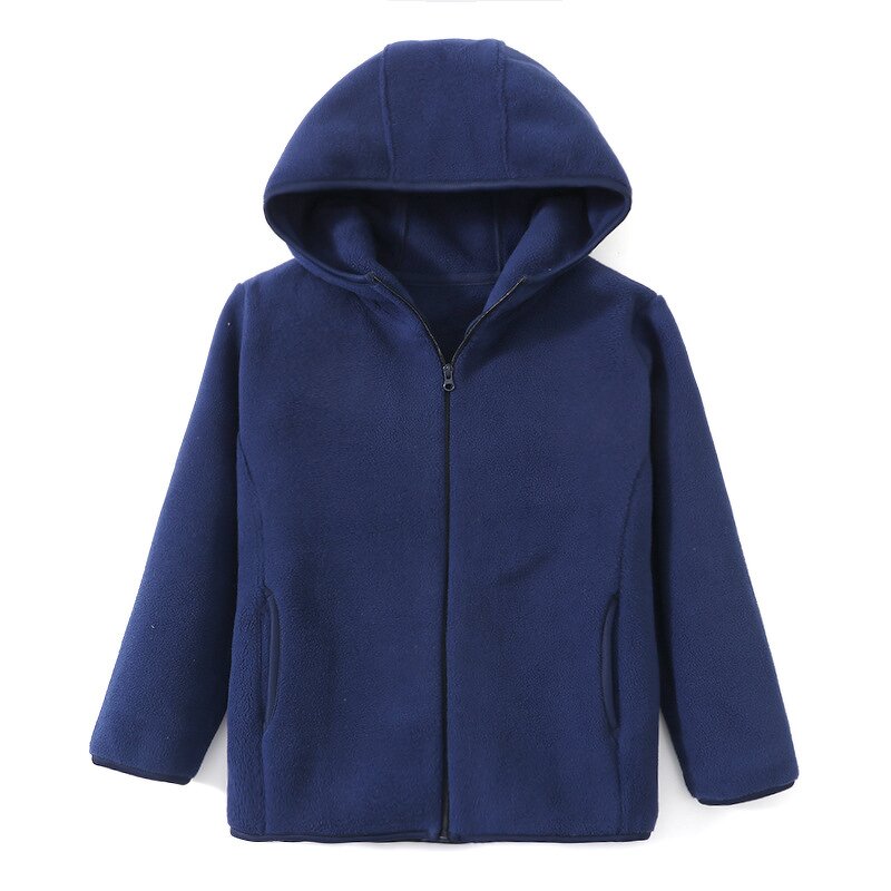 Fleece Jacket Manufacturer - OEM/ODM Autumn Winter Trendy Zipper Hoodie Top