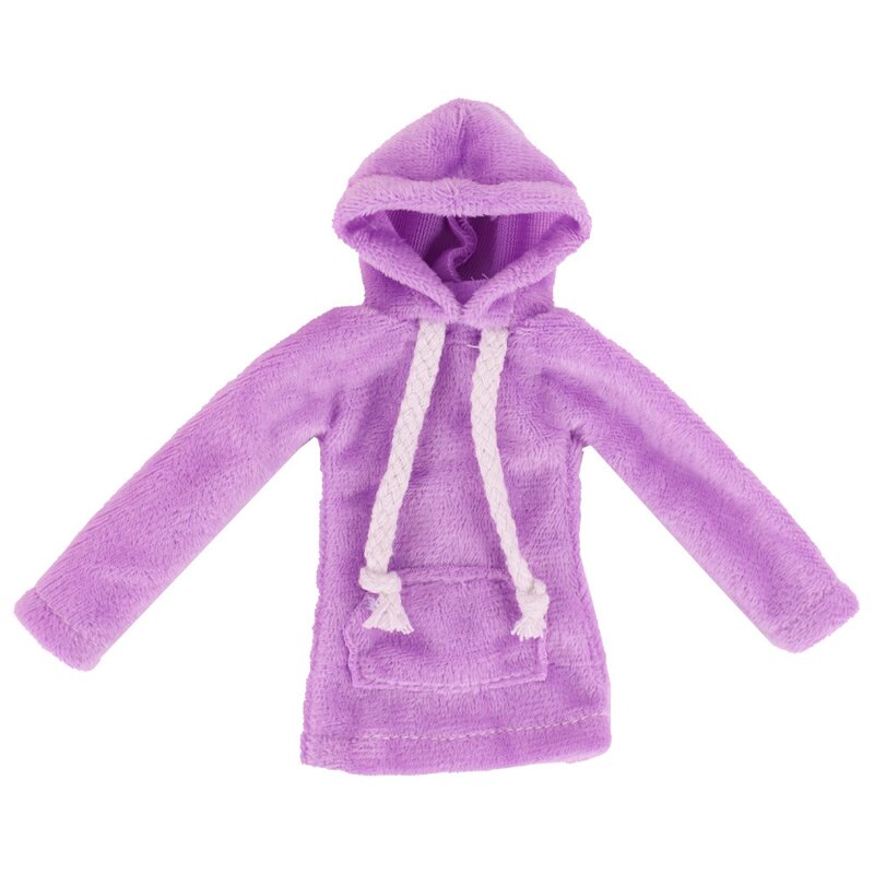 Elf Doll Clothing Manufacturer - OEM/ODM Wholesale Plain Faux Fur Pullover Hoodies