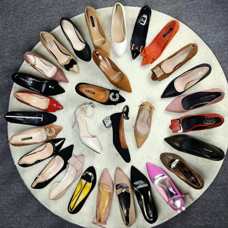 High Heels Factory - OEM/ODM Cheap Wholesale Leather Strap Point Toe Heels