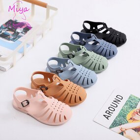 Baby Shoes Factory - OEM/ODM Fancy PVC Jelly Crystal Ankle Strap Sandals