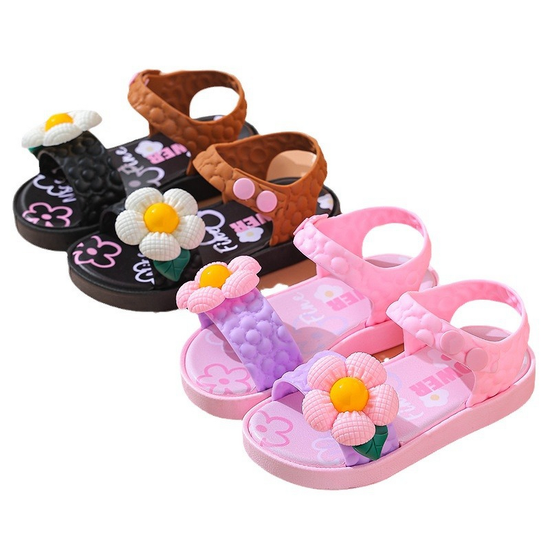 Jelly Sandals Factory - OEM/ODM Cute Princess Non-Slip Breathable Rainbow