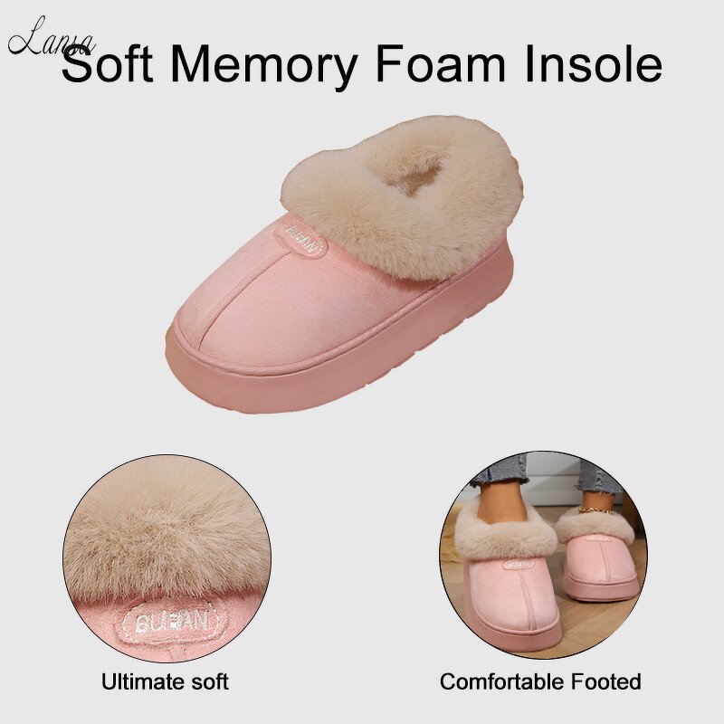 Snow Boots Factory - OEM/ODM Platform EVA Sole Fluffy Ankle Boots