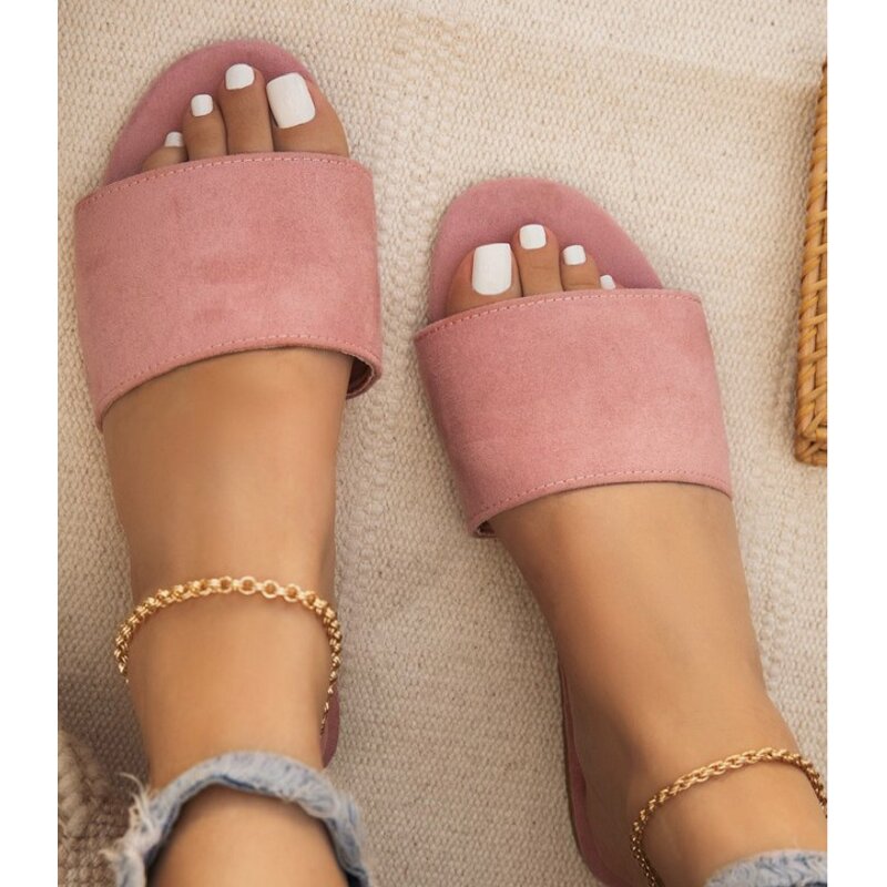 Slide Slippers Manufacturer - OEM/ODM Bulk Wholesale Suede Leather Blank Slippers