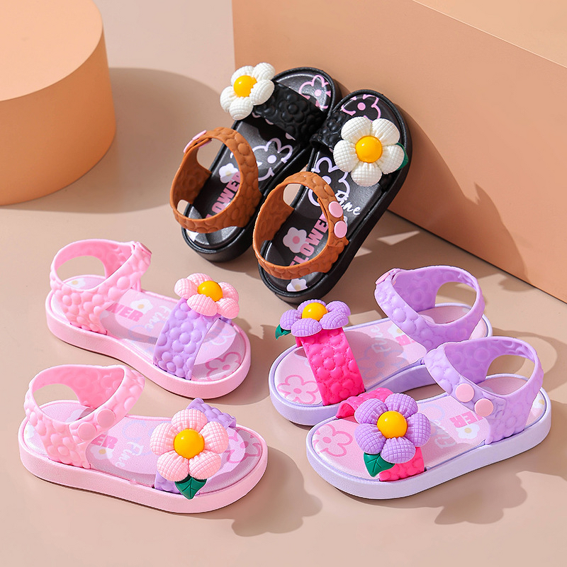 Jelly Sandals Factory - OEM/ODM Cute Princess Non-Slip Breathable Rainbow