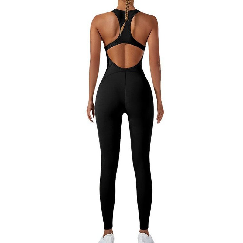 Women's Jumpsuit Manufacturer - OEM/ODM Custom Spandex Vest Jumpsuit