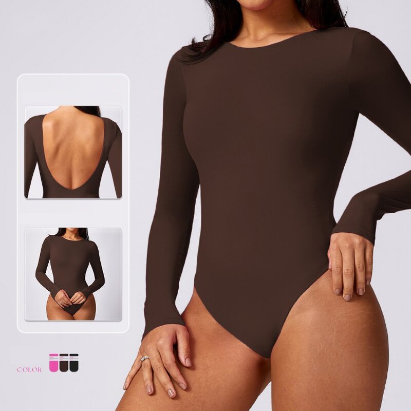 Women's Jumpsuit Manufacturer - OEM/ODM Custom Long Sleeve Yoga Romper
