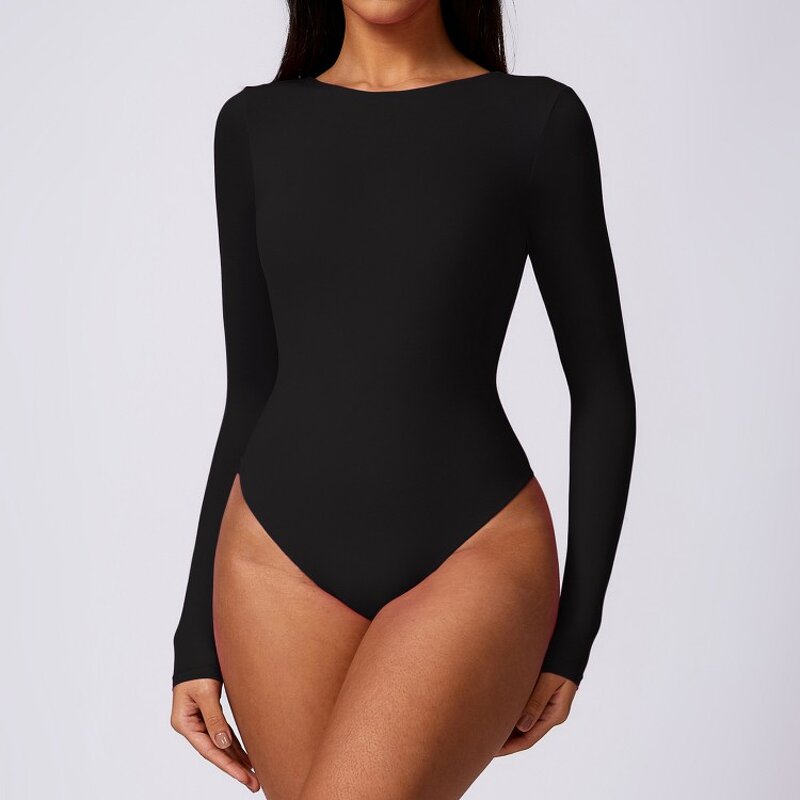 Women's Jumpsuit Manufacturer - OEM/ODM Custom Long Sleeve Yoga Romper