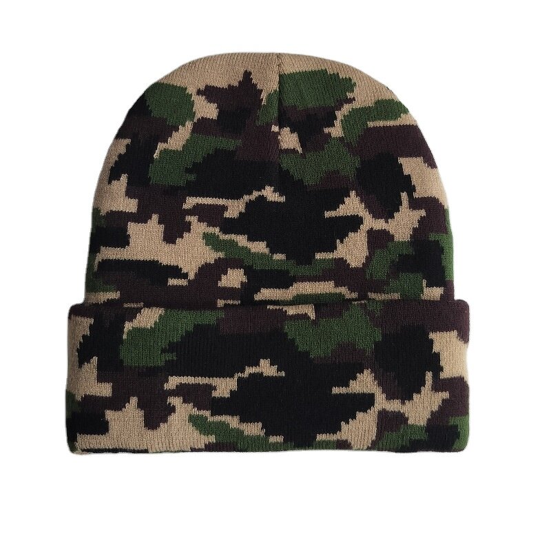 Winter Beanie Manufacturer - OEM/ODM Custom Camo Print Beanie Hat