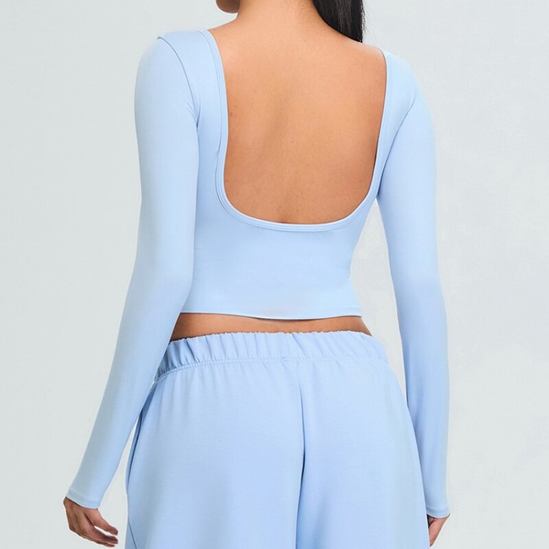 Women's Top Manufacturer - OEM/ODM Custom Long Sleeve Yoga Top