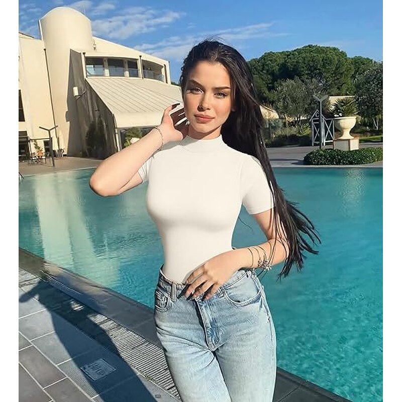 Women's Jumpsuit Manufacturer - OEM/ODM Custom Ribbed Bodysuit