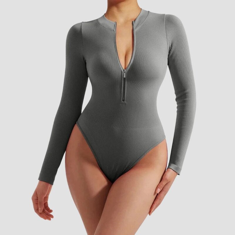 Women's Bodysuit Manufacturer - OEM/ODM Custom Long Sleeve Bodysuit