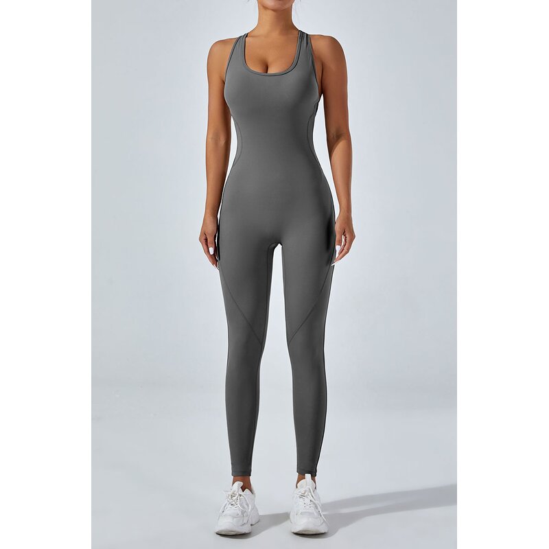 Women's Jumpsuit Manufacturer - OEM/ODM Custom Spandex Vest Jumpsuit