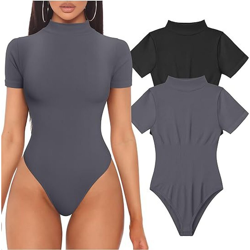 Women's Jumpsuit Manufacturer - OEM/ODM Custom Ribbed Bodysuit