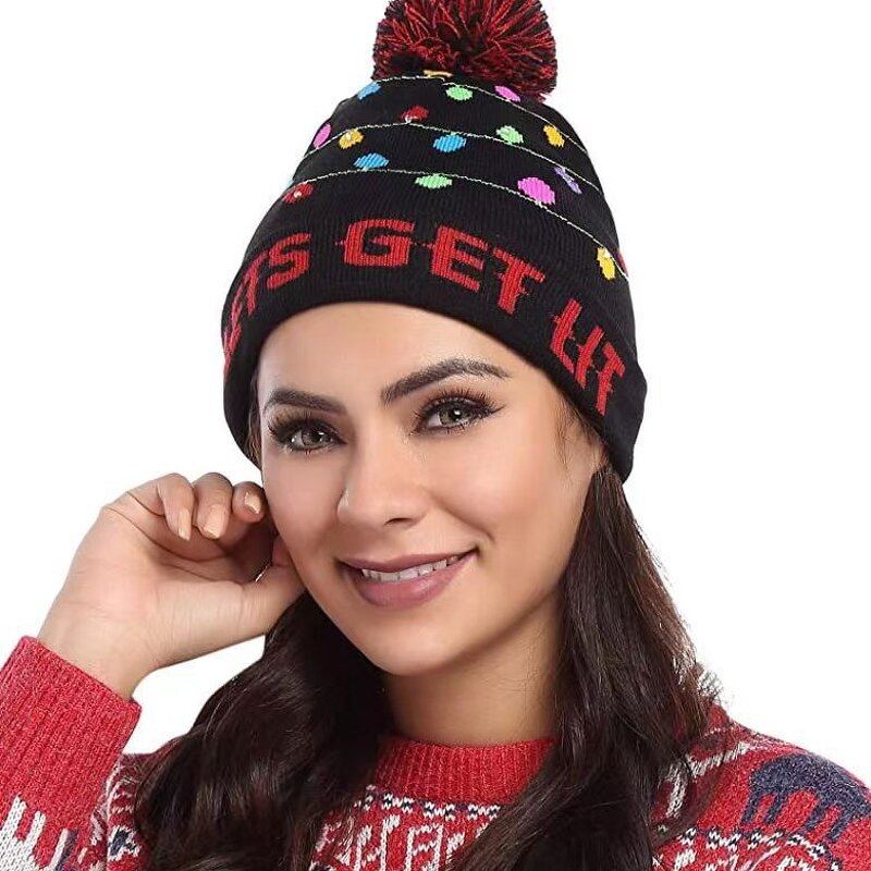 Christmas Beanie Manufacturer - OEM/ODM Custom LED Beanie Bulk
