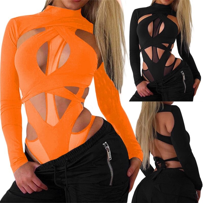 Women's Bodysuit Manufacturer - OEM/ODM Custom Long Sleeve Jumpsuit