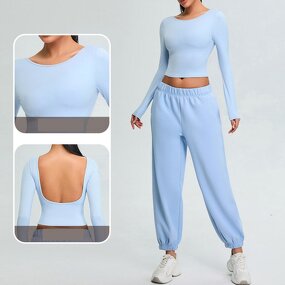 Women's Top Manufacturer - OEM/ODM Custom Long Sleeve Yoga Top