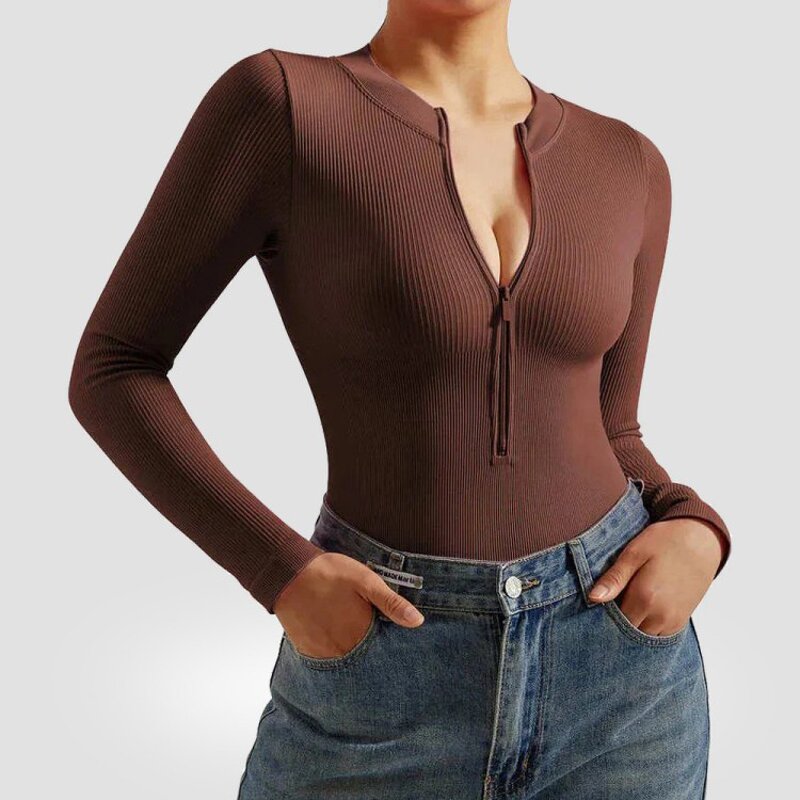 Women's Bodysuit Manufacturer - OEM/ODM Custom Long Sleeve Bodysuit