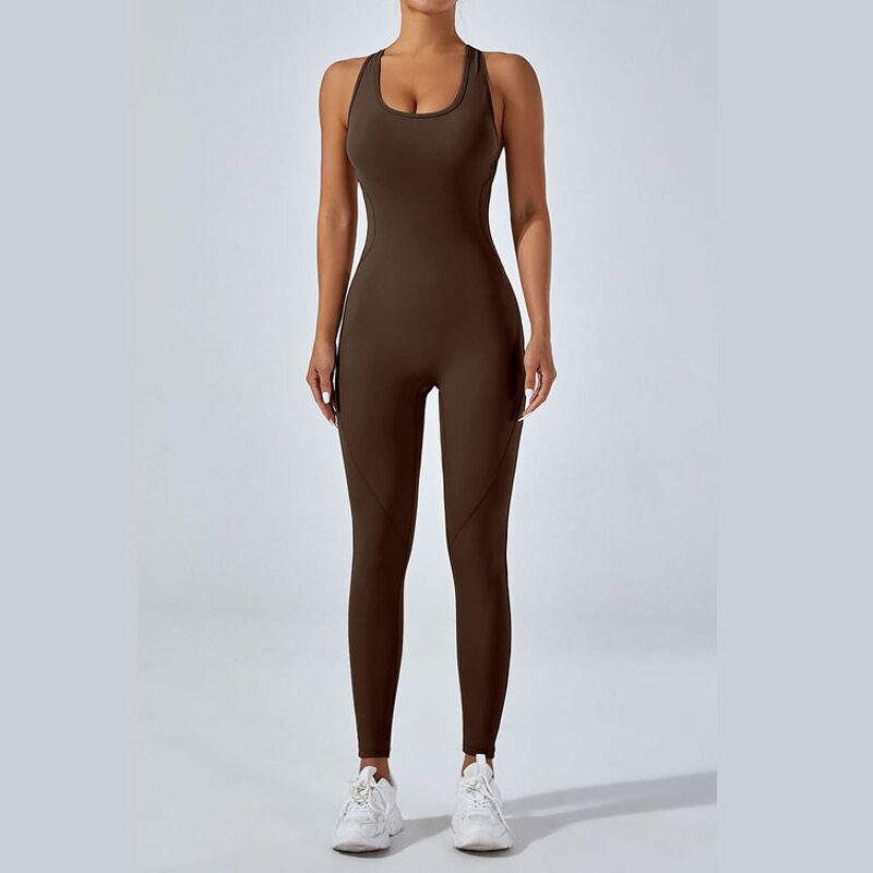 Women's Jumpsuit Manufacturer - OEM/ODM Custom Spandex Vest Jumpsuit
