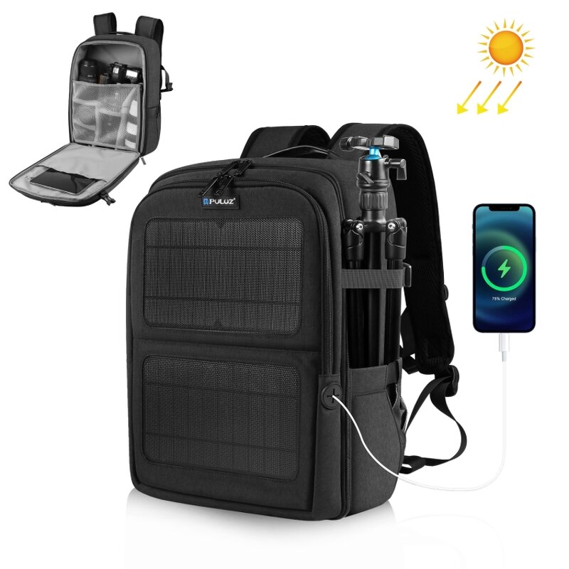 Solar Backpack Manufacturer - OEM/ODM Custom Camera Laptop Backpack