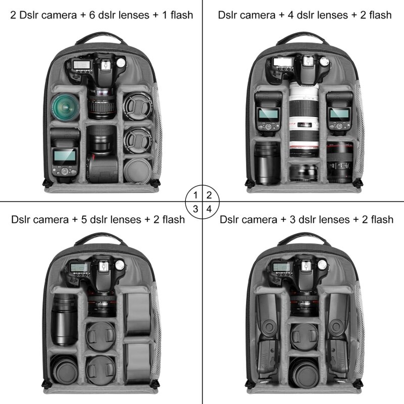 Solar Backpack Manufacturer - OEM/ODM Custom Camera Laptop Backpack