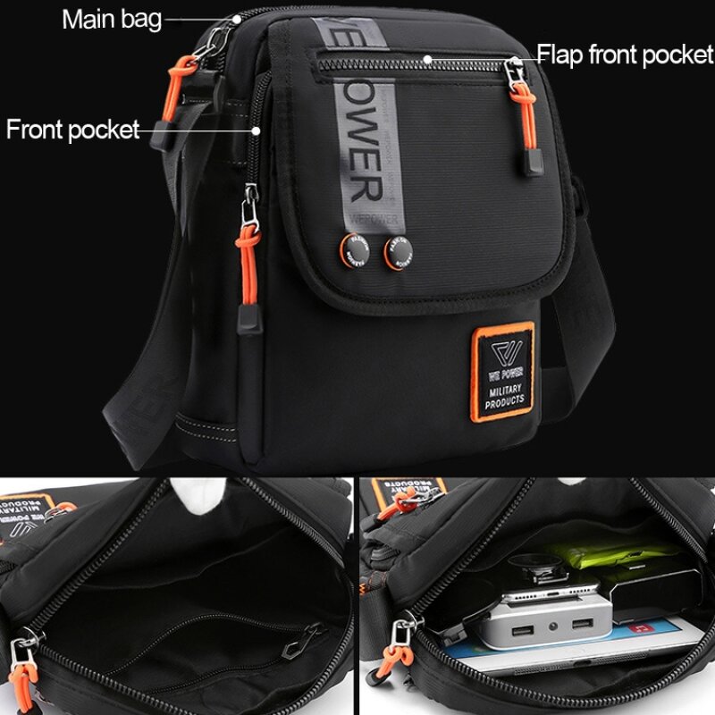 Messenger Bag Manufacturer - OEM/ODM Casual Shoulder Backpack for Men