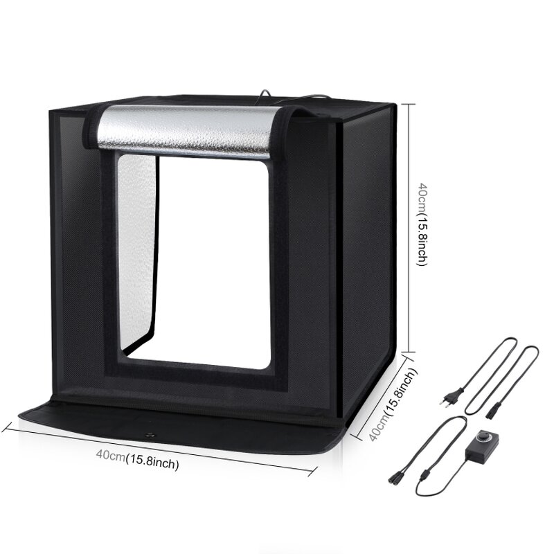 Photo Studio Box Manufacturer - OEM/ODM Custom 60x60cm LED Light Cube Tent