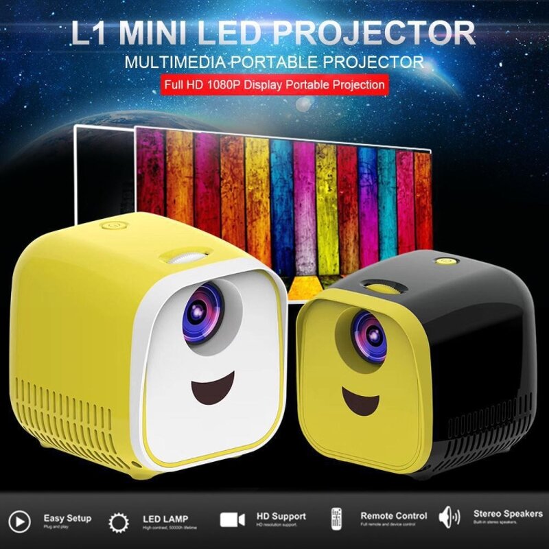 Mini Projector Manufacturer - OEM/ODM Custom 100ANSI Lumens LED Projector