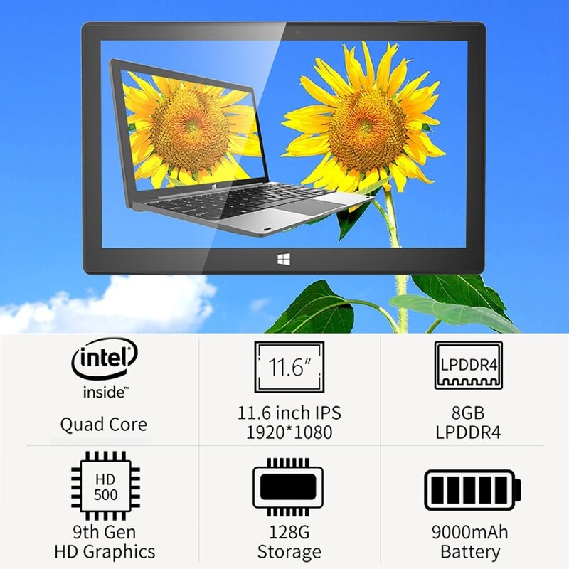 Windows Tablet Manufacturer - OEM/ODM Custom 11.6 Inch 8GB 128GB Tablet