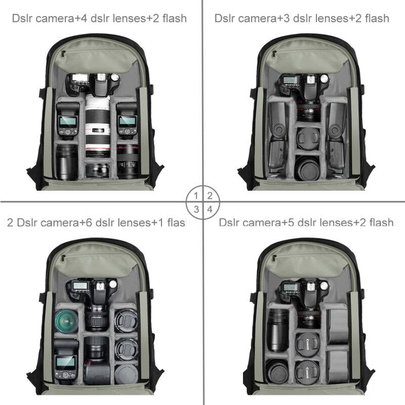 Camera Bag Manufacturer - OEM/ODM Custom Waterproof Camera Backpack
