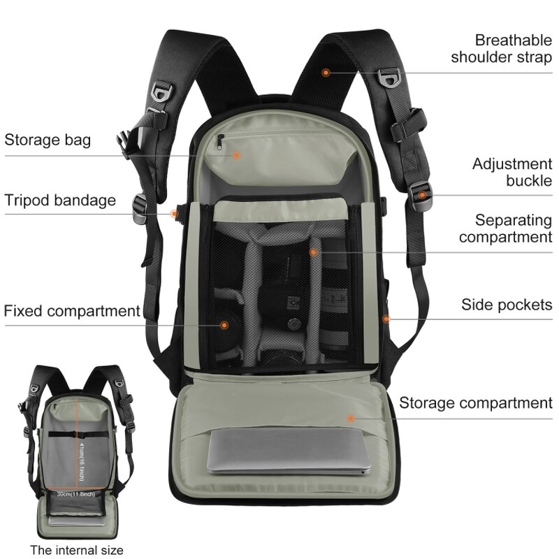 Camera Bag Manufacturer - OEM/ODM Custom Waterproof Camera Backpack