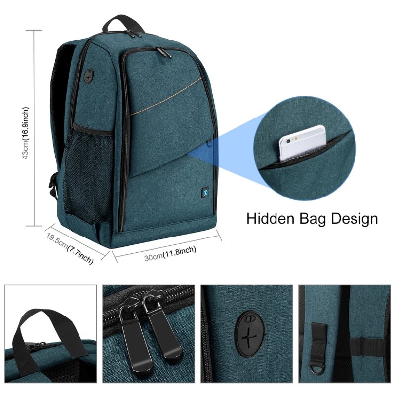 Camera Bag Manufacturer - OEM/ODM Custom Waterproof Dual Shoulder Backpack