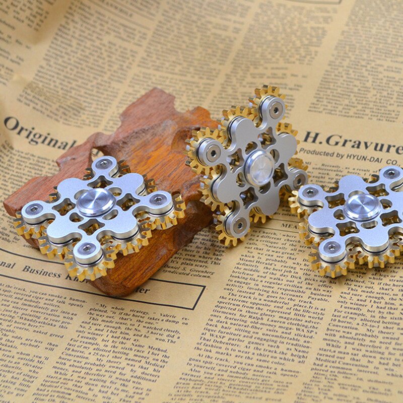 Brass Gyroscope Manufacturer - OEM/ODM Custom Nine Tooth Linkage Finger Gyro