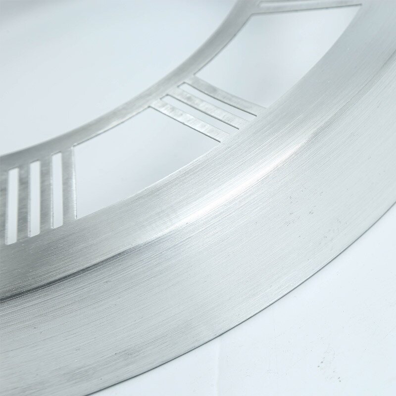 Clock Shell Manufacturer - OEM/ODM Custom 12 Inch Silver Round Clock Frame