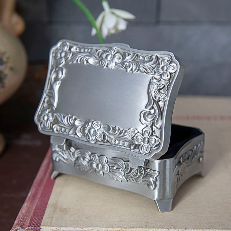 Jewelry Box Manufacturer - OEM/ODM Custom European Style Earring Storage Box