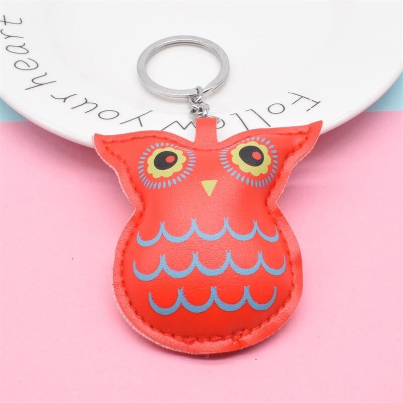 Key Chain Manufacturer - OEM/ODM Custom PU Leather Owl Key Chain