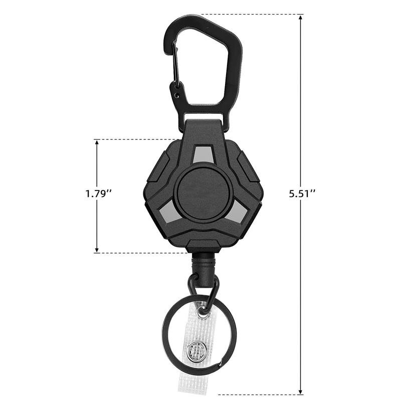 Key Chain Manufacturer - OEM/ODM Custom Retractable Badge Holder Keychain