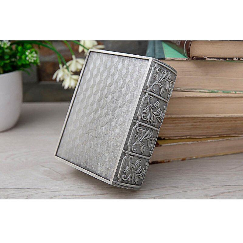 Jewelry Box Manufacturer - OEM/ODM Custom Metal Book Shape Storage Box